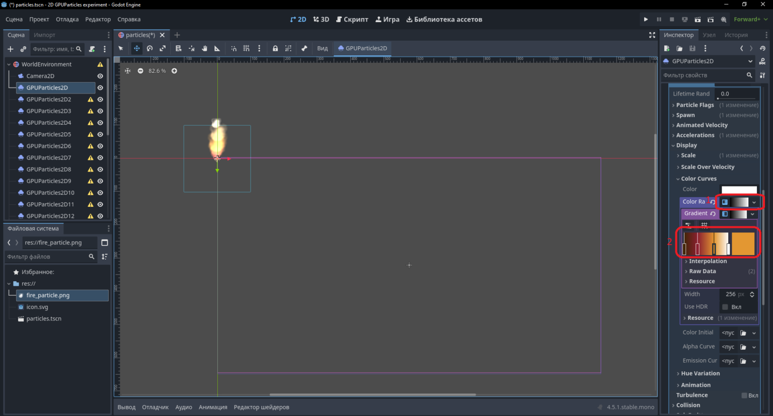 годот 2д